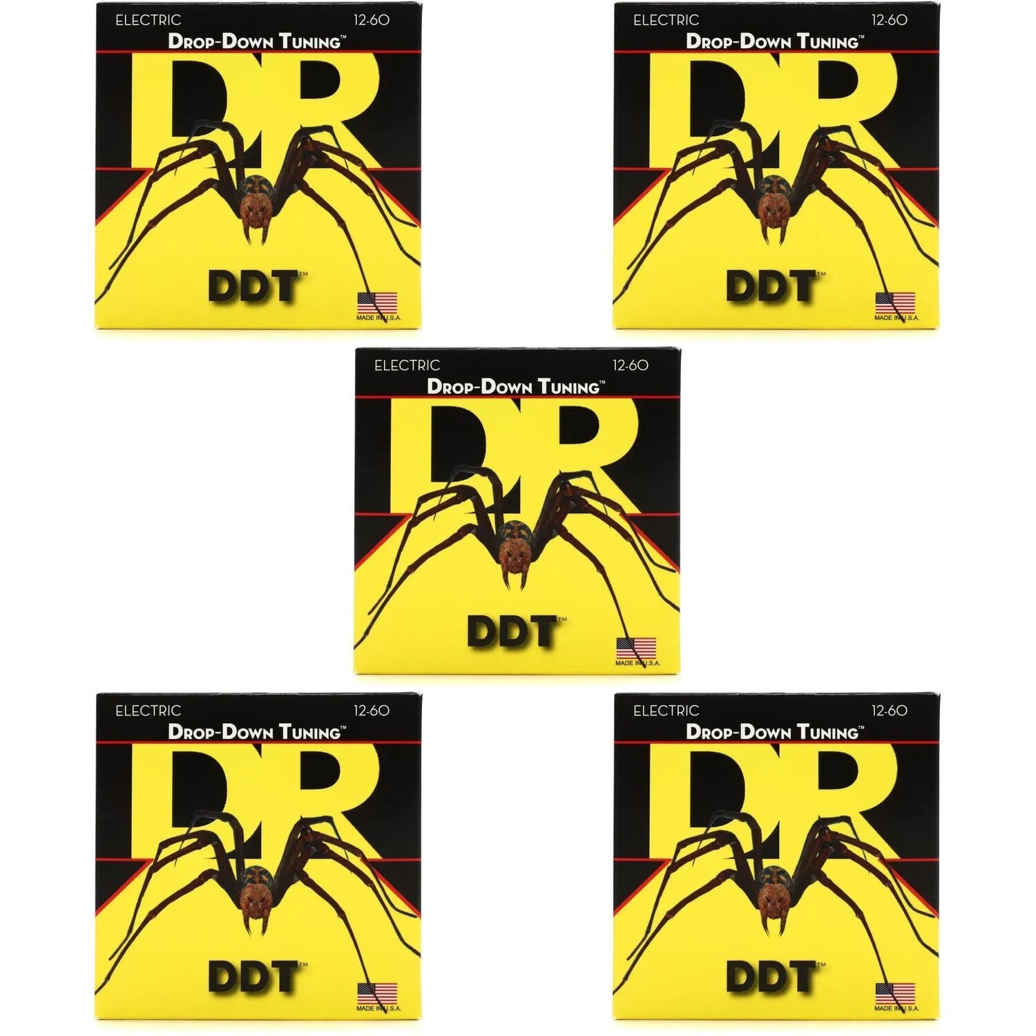 DR Strings DDT-12 Струны для электрогитары из никелированной стали с раскрывающейся настройкой — .012-.060 Extra Heavy (5 шт.)
DR Strings DDT-12 Струны для электрогитары из никелированной стали с раскрывающейся настройкой — .012-.060 Extra Heavy (5 шт.)