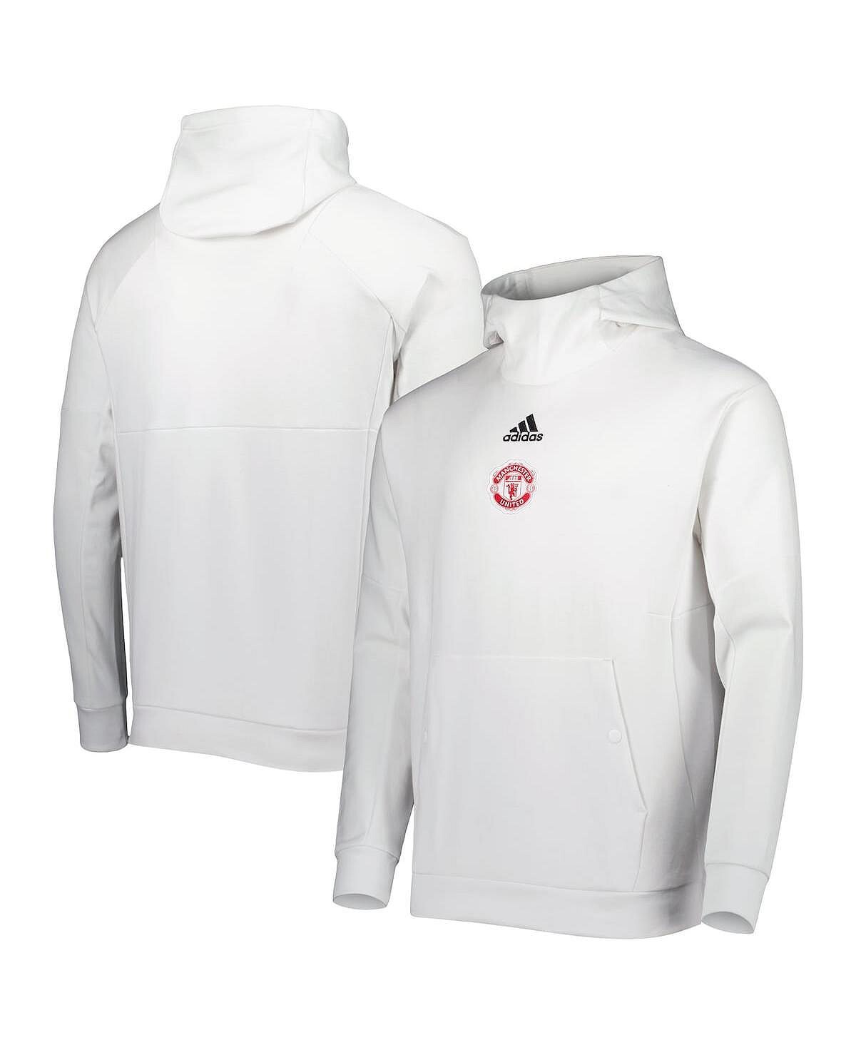 Белая мужская толстовка с капюшоном и капюшоном manchester united travel с вырезом под горло adidas, белый
Белая мужская толстовка с капюшоном и капюшоном manchester united travel с вырезом под горло adidas, белый