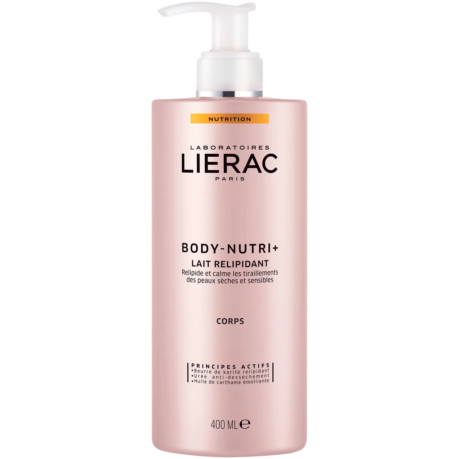 Lierac Body-Nutri+ увлажняющее и успокаивающее молочко против сухости для тела, 400 мл
Lierac Body-Nutri+ увлажняющее и успокаивающее молочко против сухости для тела, 400 мл