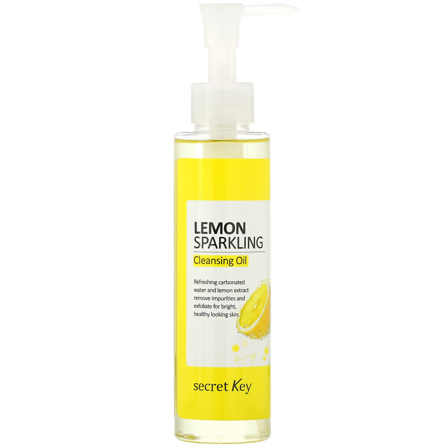 Secret Key, Очищающее масло Lemon Sparkling Cleansing Oil, 5,07 жидких унций (150 мл)
Secret Key, Очищающее масло Lemon Sparkling Cleansing Oil, 5,07 жидких унций (150 мл)