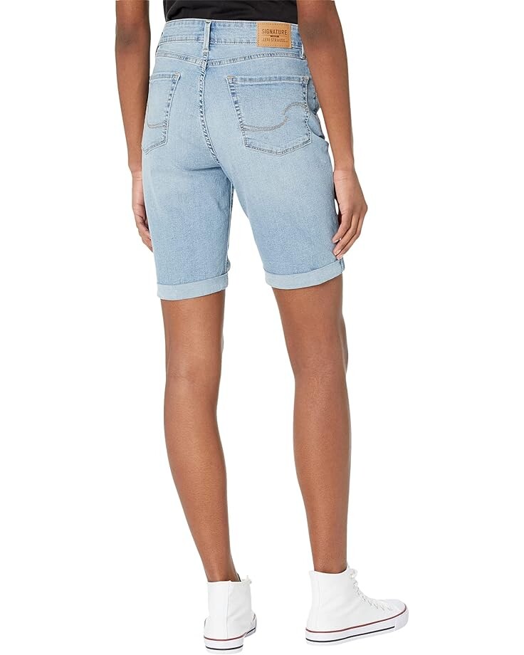 Шорты Signature by Levi Strauss & Co. Gold Label Mid-Rise Skinny Skinny Shorts, цвет Crystal Star
Шорты Signature by Levi Strauss & Co. Gold Label Mid-Rise Skinny Skinny Shorts, цвет Crystal Star