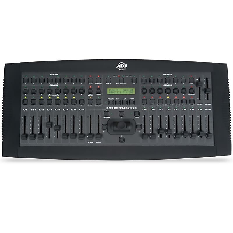 ADJ American DJ DMX Operator Pro 136-канальный контроллер освещения DMX DMX-OPERATOR-PRO
ADJ American DJ DMX Operator Pro 136-канальный контроллер освещения DMX DMX-OPERATOR-PRO
