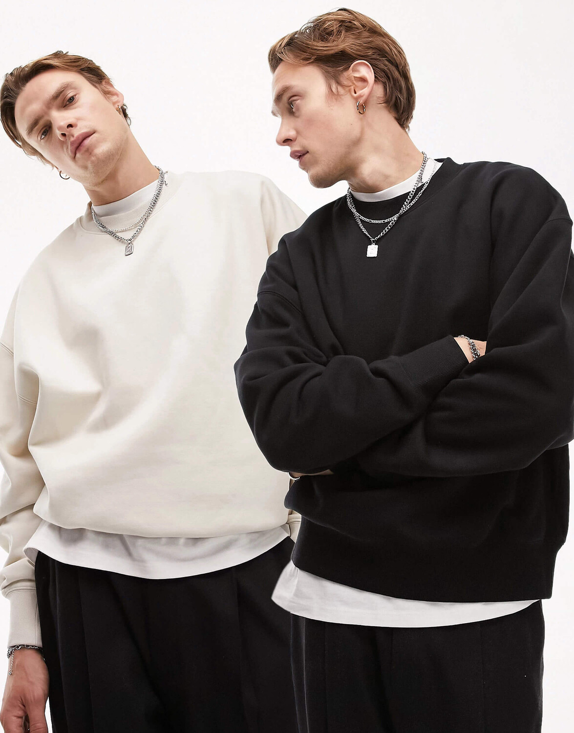 Набор свитшотов Topman Premium Heavyweight Oversized, 2 предмета, серовато-кремовый/черный
Набор свитшотов Topman Premium Heavyweight Oversized, 2 предмета, серовато-кремовый/черный