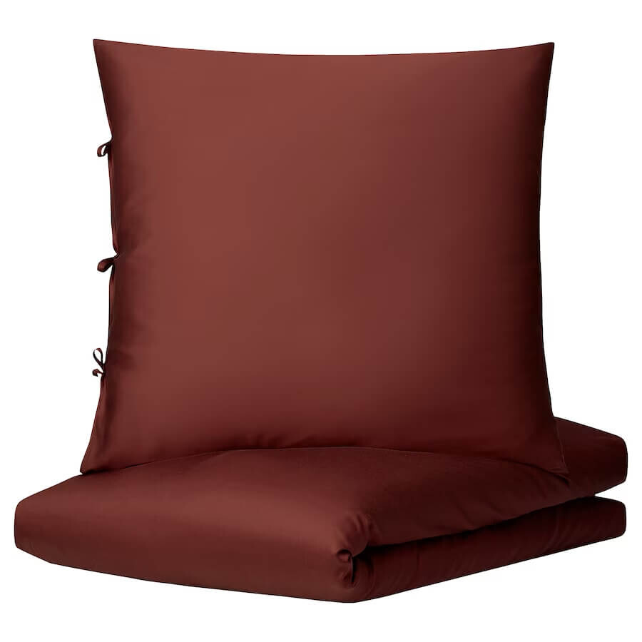 Комплект постельного белья Ikea Kritsuga, 2 предмета, 140x200/80x80 см, красно-коричневый
Комплект постельного белья Ikea Kritsuga, 2 предмета, 140x200/80x80 см, красно-коричневый