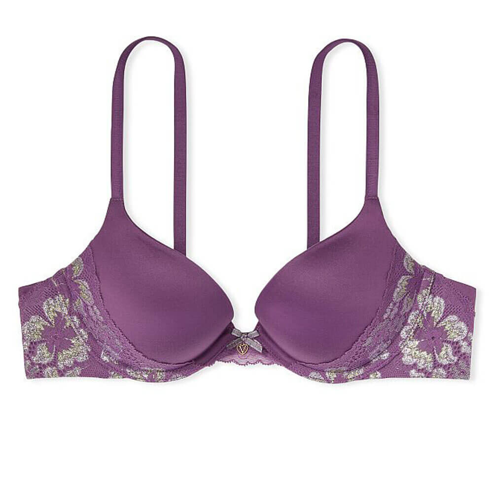Бюстгальтер пуш-ап Victoria's Secret Body By Victoria Smooth & Lace, лиловый
Бюстгальтер пуш-ап Victoria's Secret Body By Victoria Smooth & Lace, лиловый