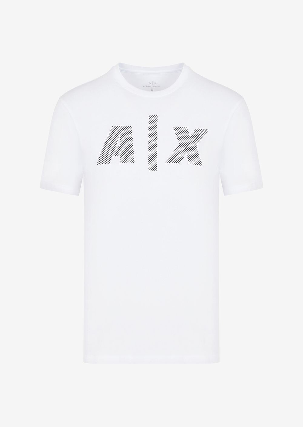 Футболка классического кроя из хлопкового джерси с логотипом Armani Exchange, белый
Футболка классического кроя из хлопкового джерси с логотипом Armani Exchange, белый