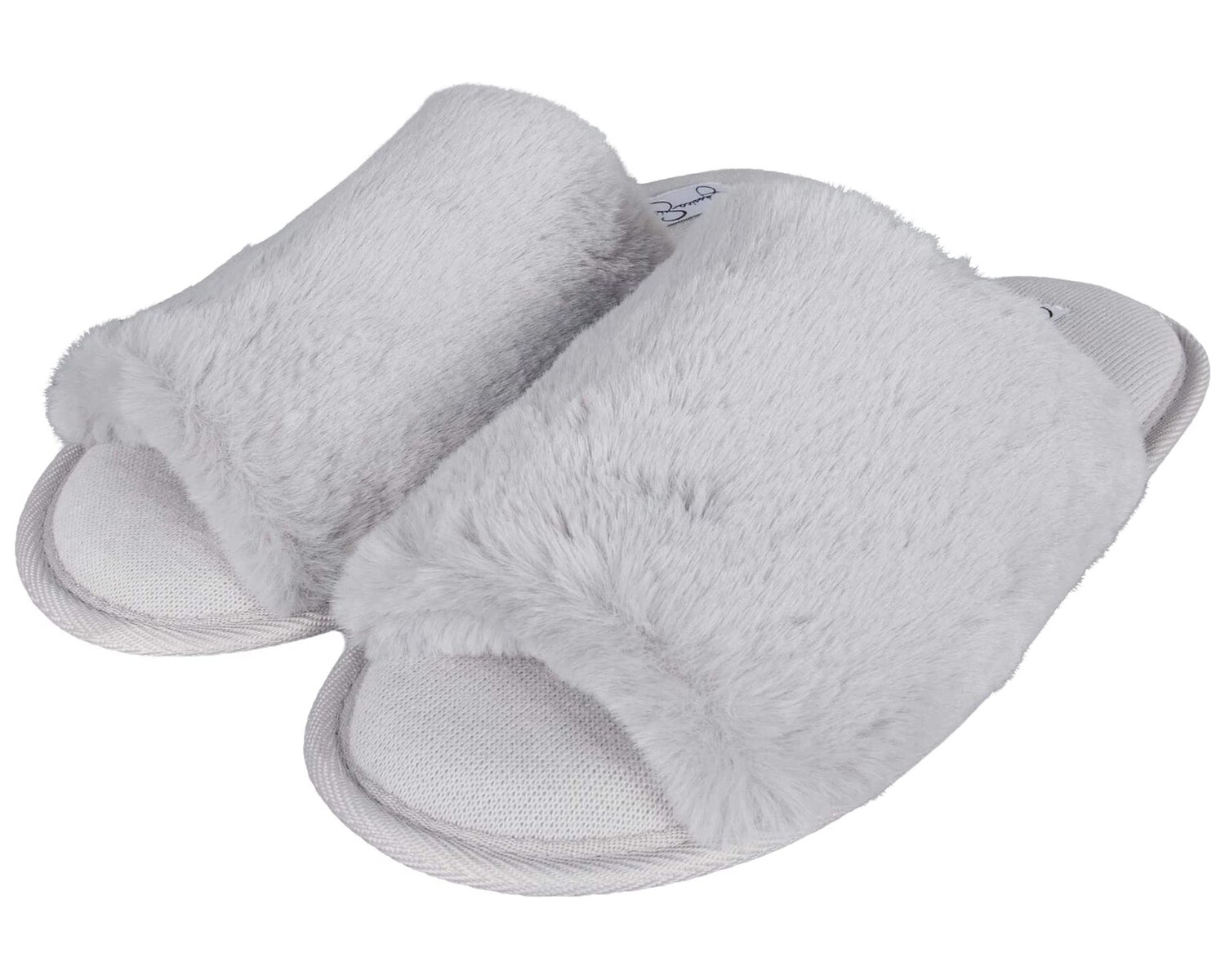 Слипперы Women's Plush Faux Fur Fuzzy Slide on Open Toe Slipper with Memory Foam Jessica Simpson, серый
Слипперы Women's Plush Faux Fur Fuzzy Slide on Open Toe Slipper with Memory Foam Jessica Simpson, серый