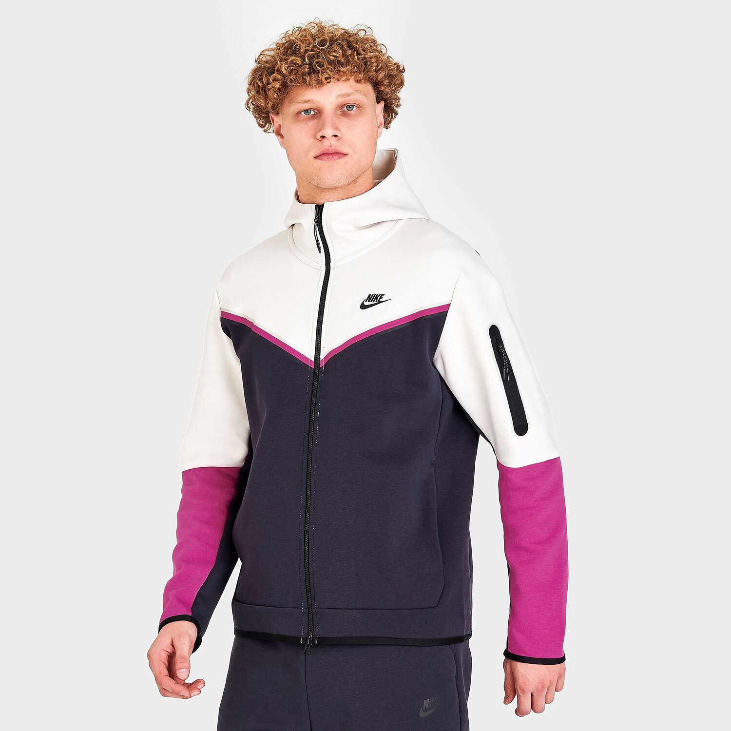 Мужская толстовка с капюшоном Nike Sportswear Tech Fleece с молнией во всю длину, розовый
Мужская толстовка с капюшоном Nike Sportswear Tech Fleece с молнией во всю длину, розовый