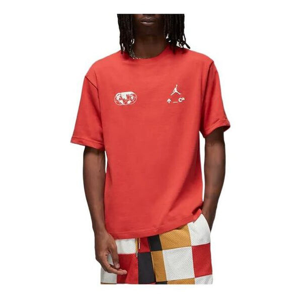 Футболка Jordan Round Neck Pullover Brand Pattern Alphabet Short Sleeve Clay Red, Красный
Футболка Jordan Round Neck Pullover Brand Pattern Alphabet Short Sleeve Clay Red, Красный