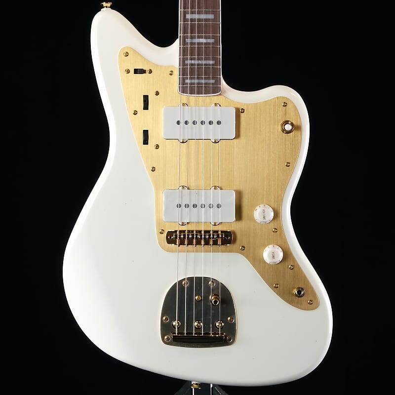 Squier 40th Anniversary Gold Edition Jazzmaster - олимпийский белый Squier 40th Anniversary Jazzmaster, Edition
Squier 40th Anniversary Gold Edition Jazzmaster - олимпийский белый Squier 40th Anniversary Jazzmaster, Edition