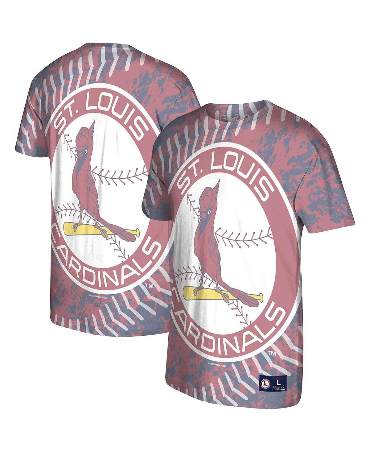 Мужская красная футболка st. louis cardinals с историческим логотипом jumbotron Mitchell & Ness, красный
Мужская красная футболка st. louis cardinals с историческим логотипом jumbotron Mitchell & Ness, красный