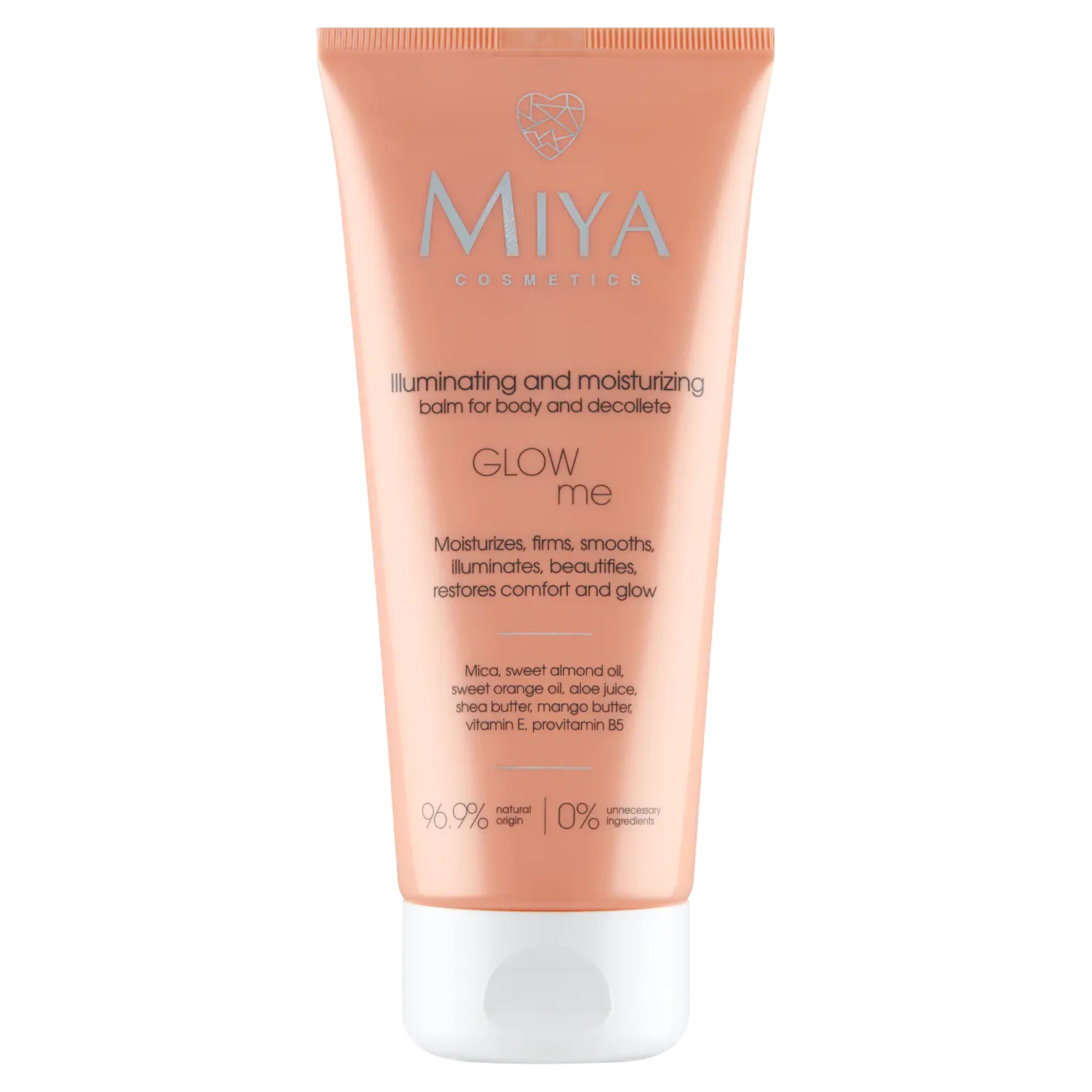 Miya Cosmetics Glow Me осветляющий и увлажняющий лосьон для тела и зоны декольте, 200 мл
Miya Cosmetics Glow Me осветляющий и увлажняющий лосьон для тела и зоны декольте, 200 мл