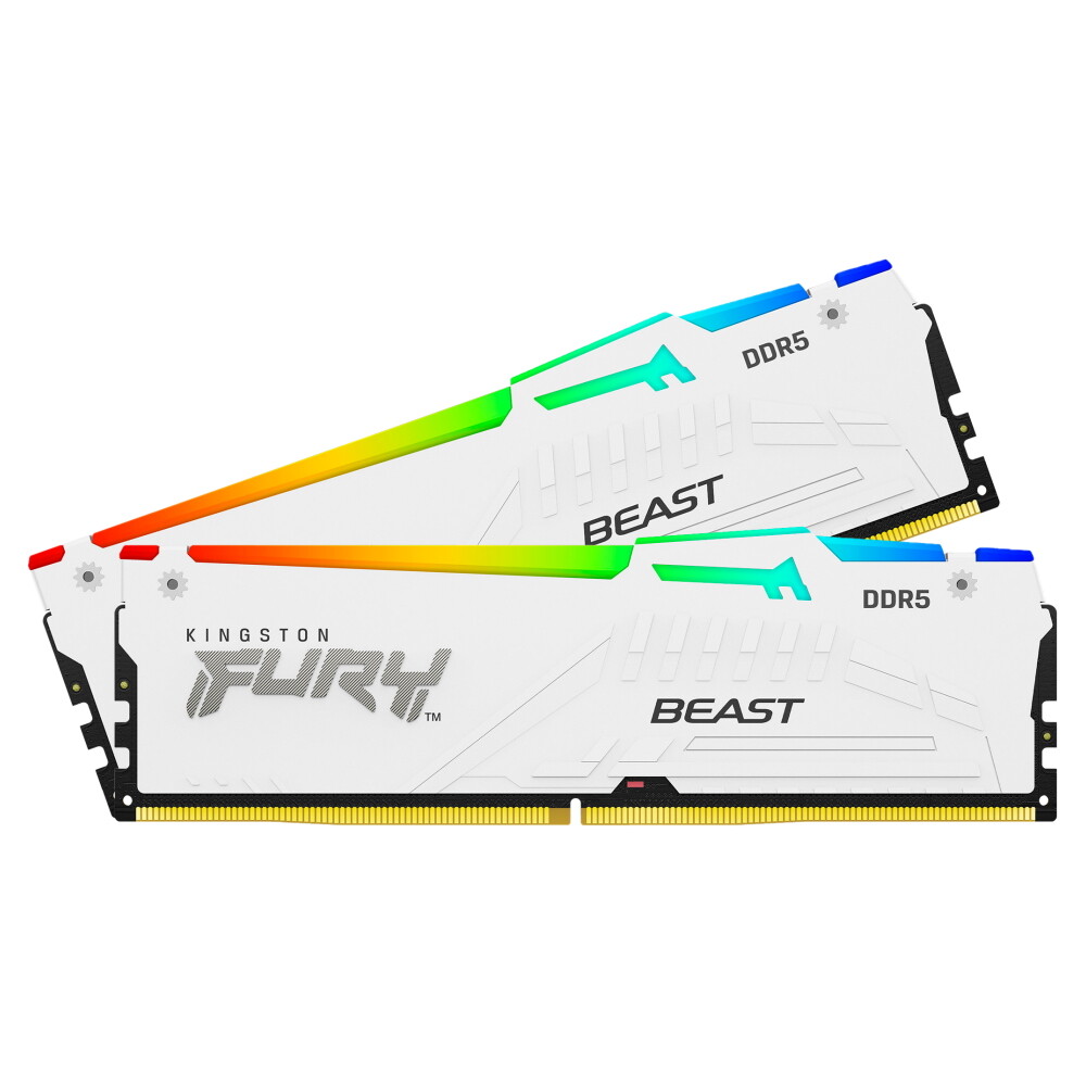 Оперативная память Kingston FURY Beast RGB, AMD EXPO, 64 Гб DDR5 (2x32 Гб), 6000 МГц, белый
Оперативная память Kingston FURY Beast RGB, AMD EXPO, 64 Гб DDR5 (2x32 Гб), 6000 МГц, белый