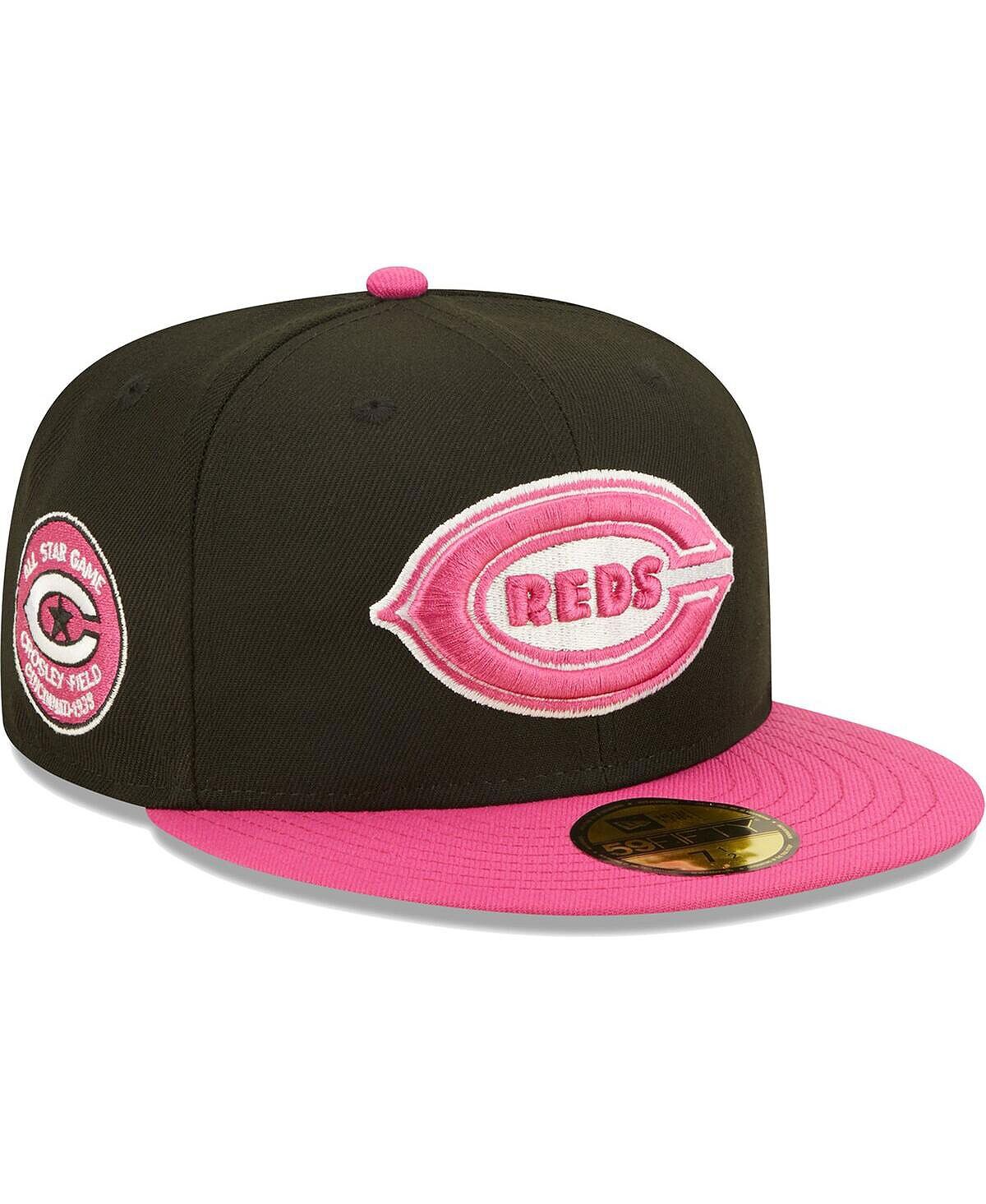 Мужская шляпа черного и розового цвета Cincinnati Reds 1938 Mlb All-Star Game Passion 59Fifty New Era
Мужская шляпа черного и розового цвета Cincinnati Reds 1938 Mlb All-Star Game Passion 59Fifty New Era