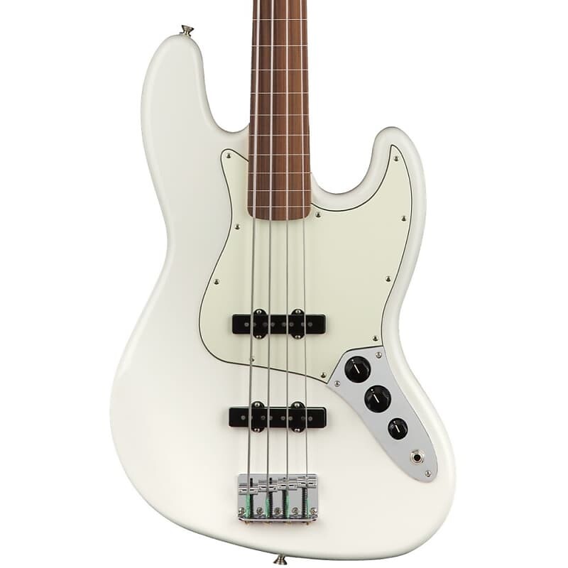 Fender Player Jazz Bass Fretless, накладка на гриф Pau Ferro, полярно-белый Player Jazz Bass Fretless, Pau Ferro Fingerboard, Polar White
Fender Player Jazz Bass Fretless, накладка на гриф Pau Ferro, полярно-белый Player Jazz Bass Fretless, Pau Ferro Fingerboard, Polar White