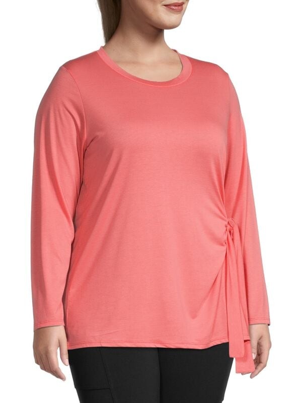 Футболка с длинными рукавами plus side tie MARC NEW YORK PERFORMANCE, Plus Size Glow, Красный
Футболка с длинными рукавами plus side tie MARC NEW YORK PERFORMANCE, Plus Size Glow, Красный