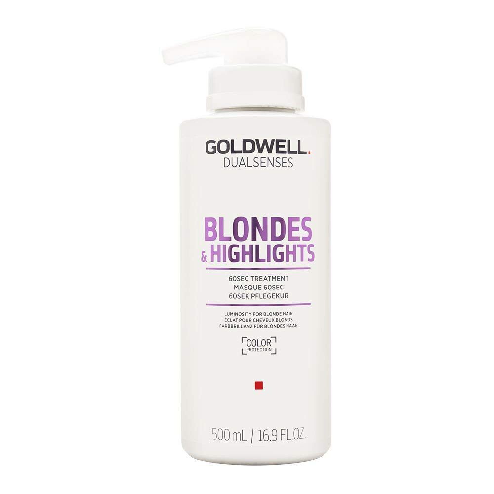 Goldwell Dualsenses Blondes and Highlights Маска для светлых волос, 500 мл
Goldwell Dualsenses Blondes and Highlights Маска для светлых волос, 500 мл
