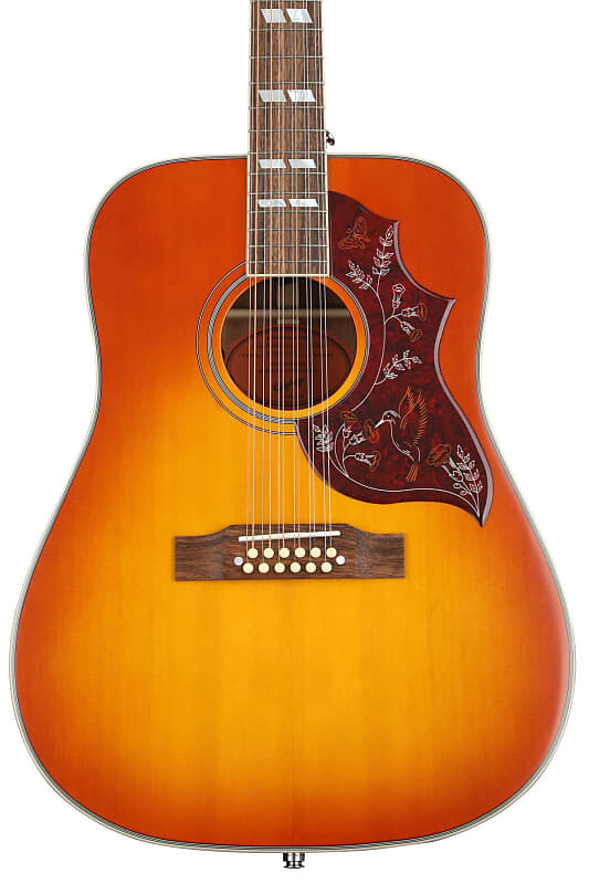 Epiphone Hummingbird 12-струнная электроакустическая гитара - Aged Cherry Sunburst Gloss IGMTHUM12ACHNH1
Epiphone Hummingbird 12-струнная электроакустическая гитара - Aged Cherry Sunburst Gloss IGMTHUM12ACHNH1