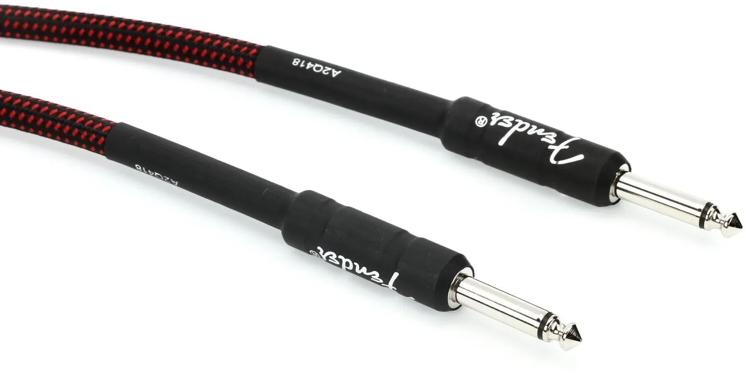 Fender 0990820061 Профессиональная серия, прямой инструментальный кабель, красный твид, 10 футов
Fender 0990820061 Профессиональная серия, прямой инструментальный кабель, красный твид, 10 футов