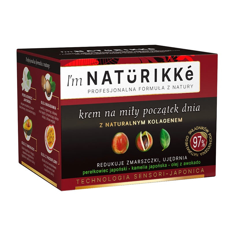 Naturikke Профессиональный крем Formula From Nature для приятного начала дня с натуральным коллагеном 50мл
Naturikke Профессиональный крем Formula From Nature для приятного начала дня с натуральным коллагеном 50мл