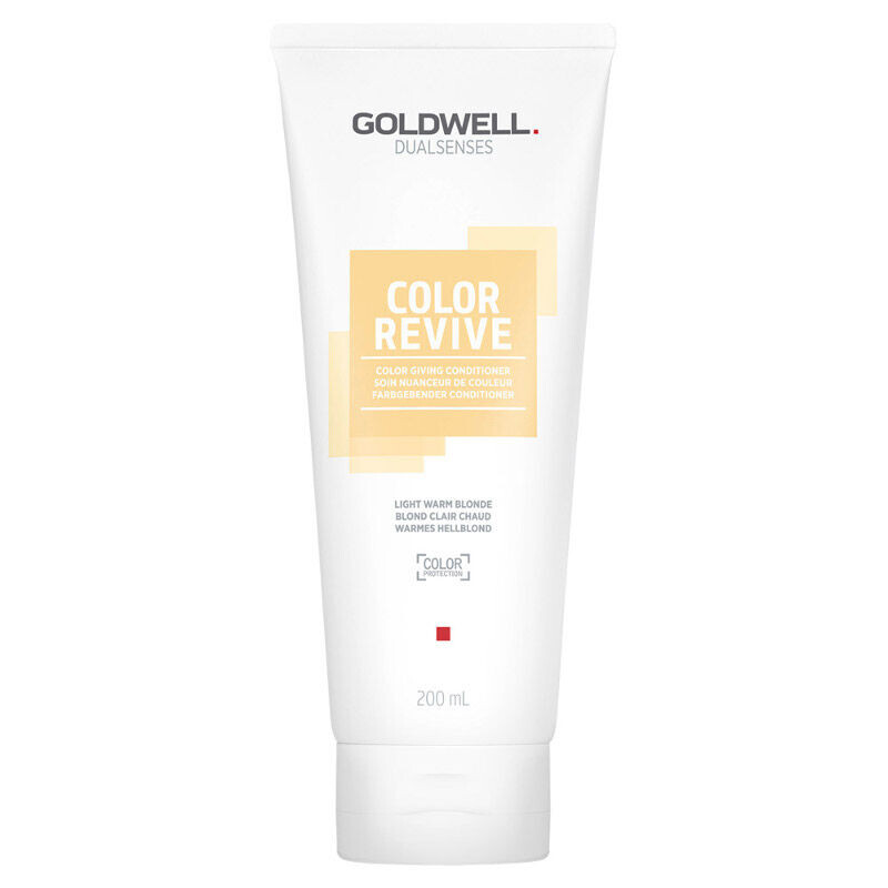 Goldwell Color Revive Окрашивающий кондиционер Light Warm Blonde светлый теплый блонд, 200 мл
Goldwell Color Revive Окрашивающий кондиционер Light Warm Blonde светлый теплый блонд, 200 мл