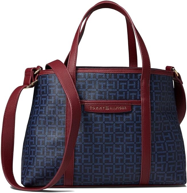 Сумка-трансформер Tommy Hilfiger Kennedy II с квадратной монограммой с покрытием Hangoff, угольно-синий
Сумка-трансформер Tommy Hilfiger Kennedy II с квадратной монограммой с покрытием Hangoff, угольно-синий