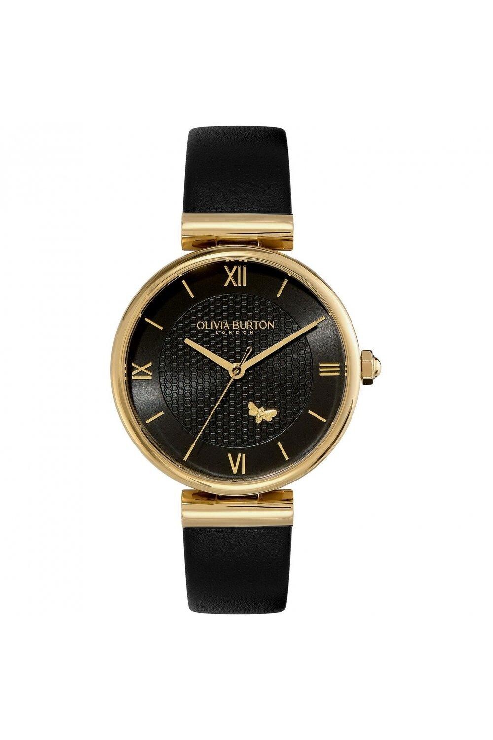 Модные аналоговые кварцевые часы Minima Bee из нержавеющей стали — 24000099 Olivia Burton, черный
Модные аналоговые кварцевые часы Minima Bee из нержавеющей стали — 24000099 Olivia Burton, черный