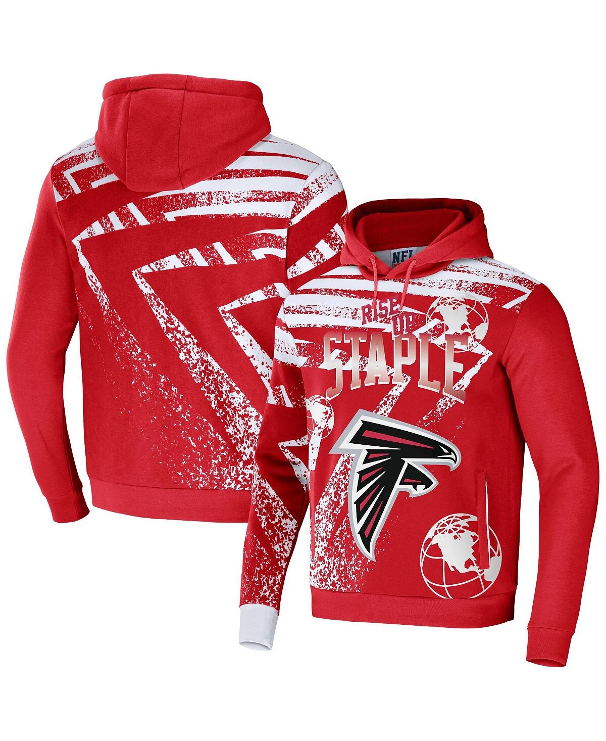 Мужская толстовка с капюшоном nfl x staple red atlanta falcons team slogan с принтом по всей поверхности NFL Properties, красный
Мужская толстовка с капюшоном nfl x staple red atlanta falcons team slogan с принтом по всей поверхности NFL Properties, красный