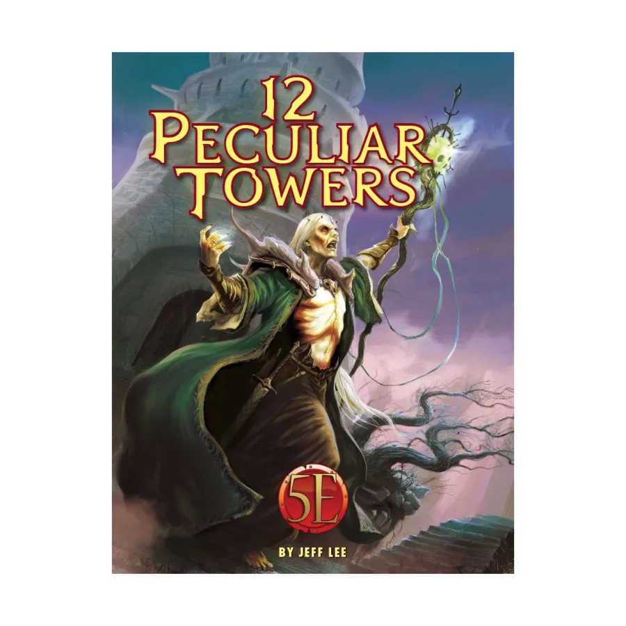 12 Peculiar Towers, 5th Edition Dungeons & Dragons (Kobold Press), мягкая обложка
12 Peculiar Towers, 5th Edition Dungeons & Dragons (Kobold Press), мягкая обложка