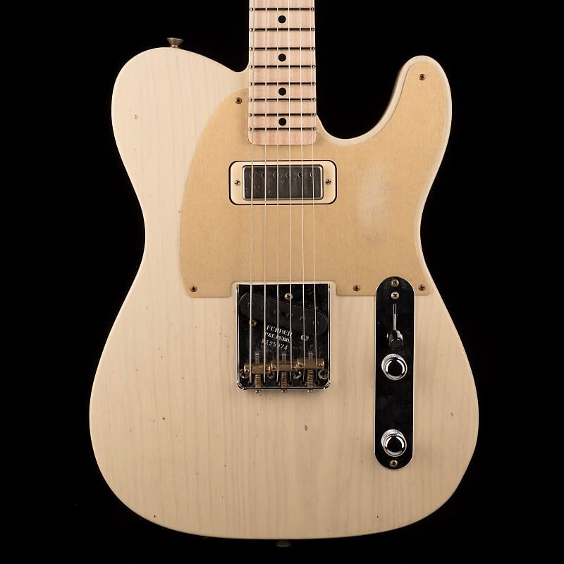 Fender Custom Shop 1952 Telecaster HS Journeyman Relic Vintage Blonde Fender Shop Telecaster HS Journeyman Relic Blonde
Fender Custom Shop 1952 Telecaster HS Journeyman Relic Vintage Blonde Fender Shop Telecaster HS Journeyman Relic Blonde