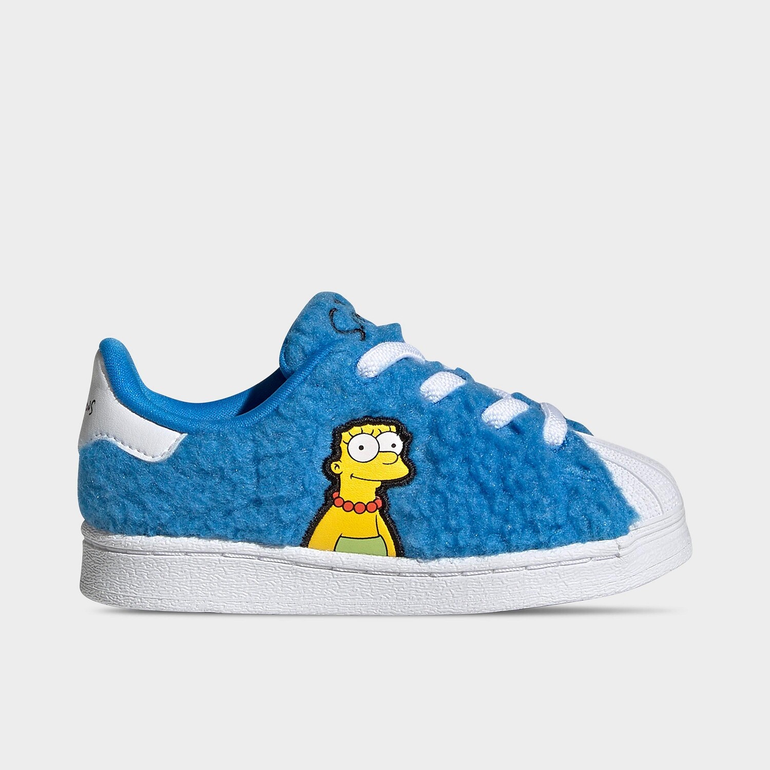 Эластичная кружевная повседневная обувь Adidas Originals x The Simpsons Superstar для девочек для малышей, синий
Эластичная кружевная повседневная обувь Adidas Originals x The Simpsons Superstar для девочек для малышей, синий