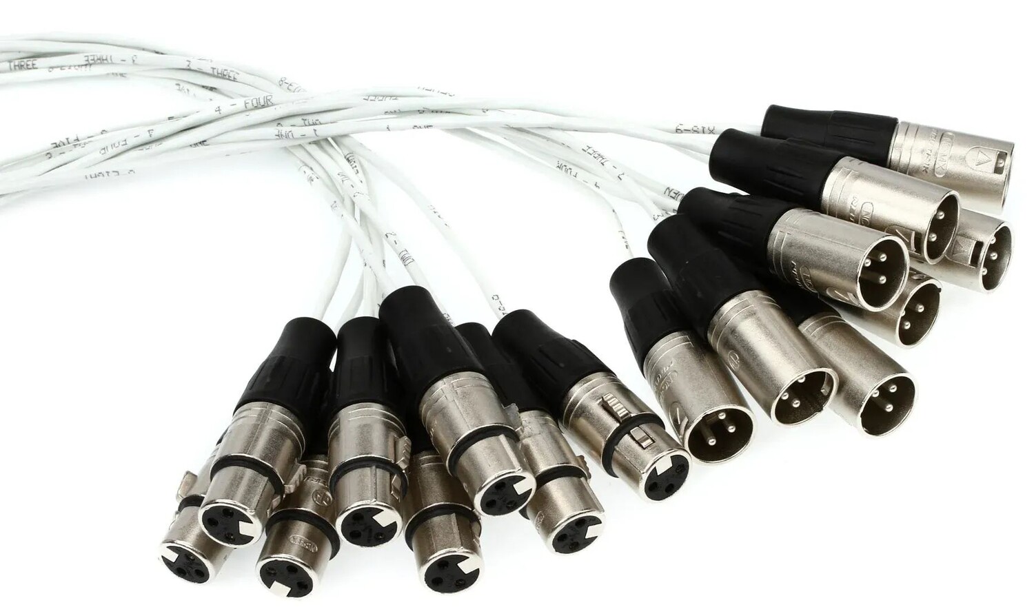 Pro Co MT8XFXM-20 8-канальный разъем XLR «мама» на XLR «папа» «змея» — 20 футов
Pro Co MT8XFXM-20 8-канальный разъем XLR «мама» на XLR «папа» «змея» — 20 футов