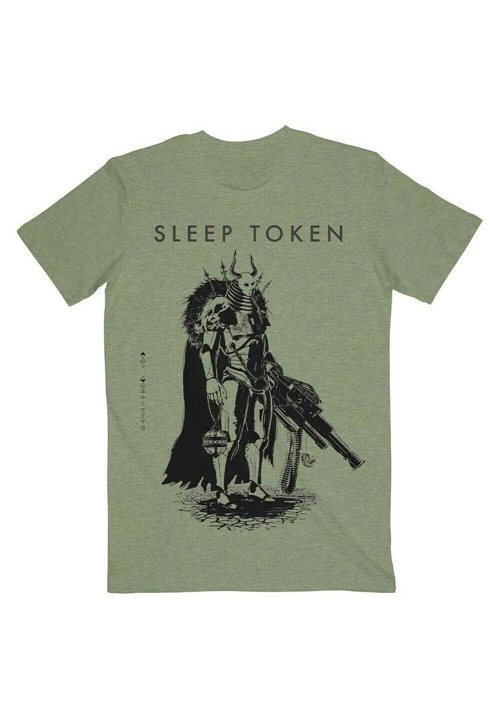 Футболка с принтом SLEEP TOKEN THE SUMMONING BAND LOGO Paradiso Clothing, зеленый
Футболка с принтом SLEEP TOKEN THE SUMMONING BAND LOGO Paradiso Clothing, зеленый