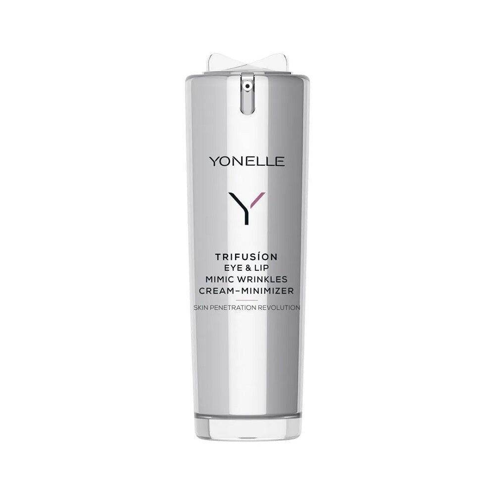 Yonelle Trifusion Eye & Lip Mimic Wrinkles Cream-Minimizer разглаживатель мимических морщин вокруг глаз и губ 15мл
Yonelle Trifusion Eye & Lip Mimic Wrinkles Cream-Minimizer разглаживатель мимических морщин вокруг глаз и губ 15мл