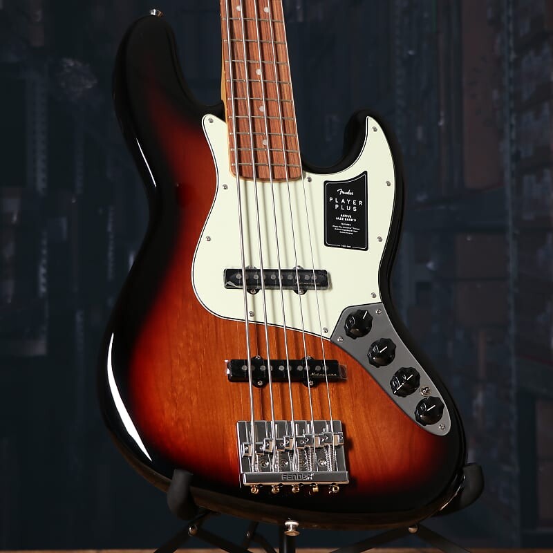 Fender Player Plus Jazz Bass V, накладка на гриф Pau Ferro, 3-тональные солнечные лучи
Fender Player Plus Jazz Bass V, накладка на гриф Pau Ferro, 3-тональные солнечные лучи