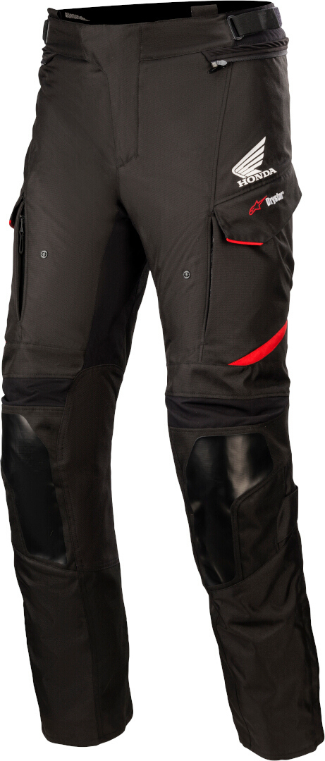 

Мотоциклетные текстильные брюки Alpinestars Honda Andes v3 Drystar, черный/красный