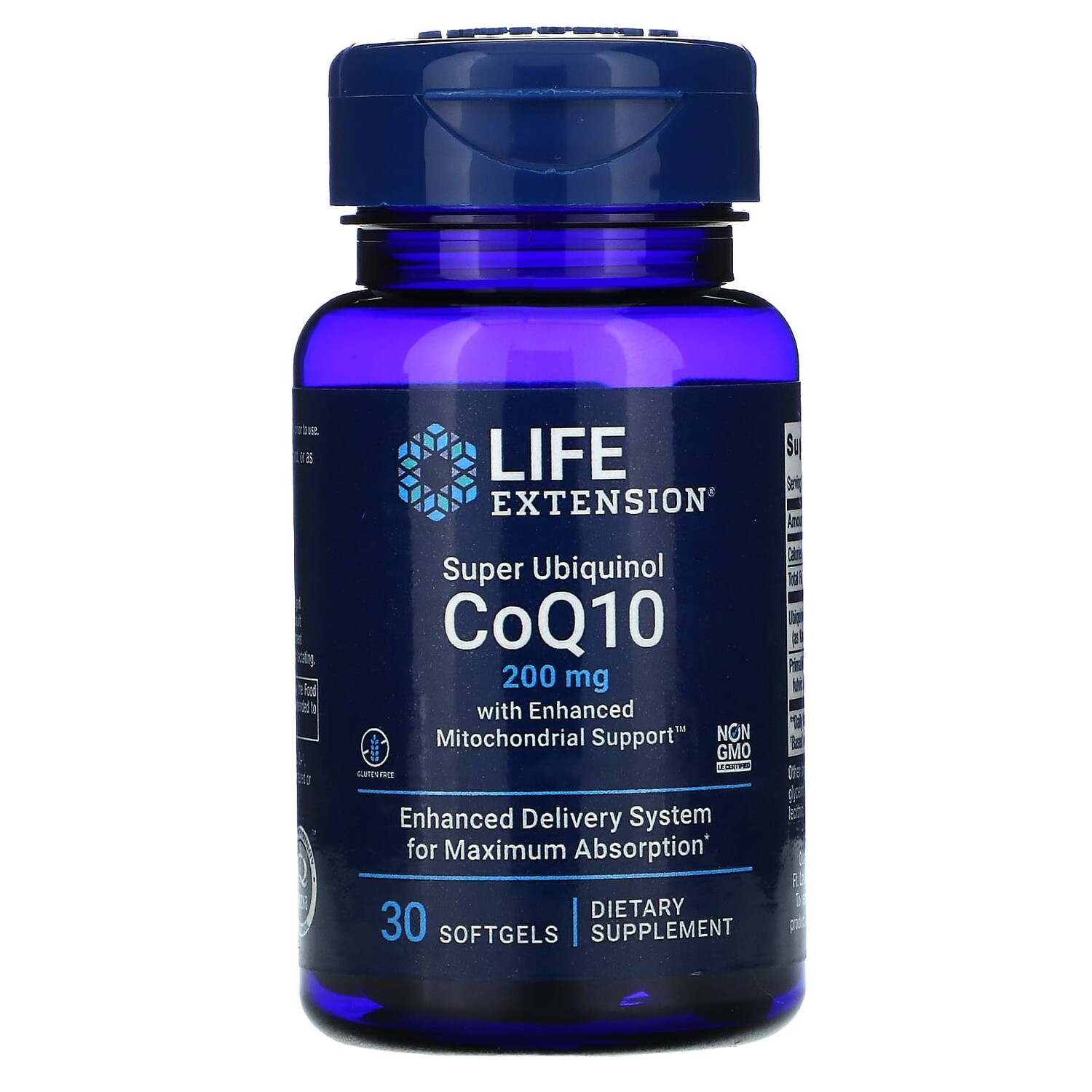 Super Ubiquinol CoQ10 с улучшенной поддержкой митохондрий, 200 мг, 30 гелевых капсул, Life Extension
Super Ubiquinol CoQ10 с улучшенной поддержкой митохондрий, 200 мг, 30 гелевых капсул, Life Extension