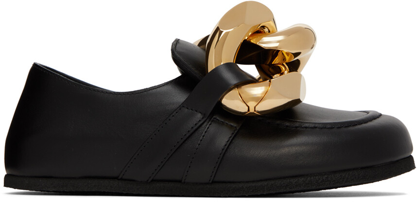 Черные лоферы с цепочкой JW Anderson, Черный, Черные лоферы с цепочкой JW Anderson
Черные лоферы с цепочкой JW Anderson, Черный, Черные лоферы с цепочкой JW Anderson