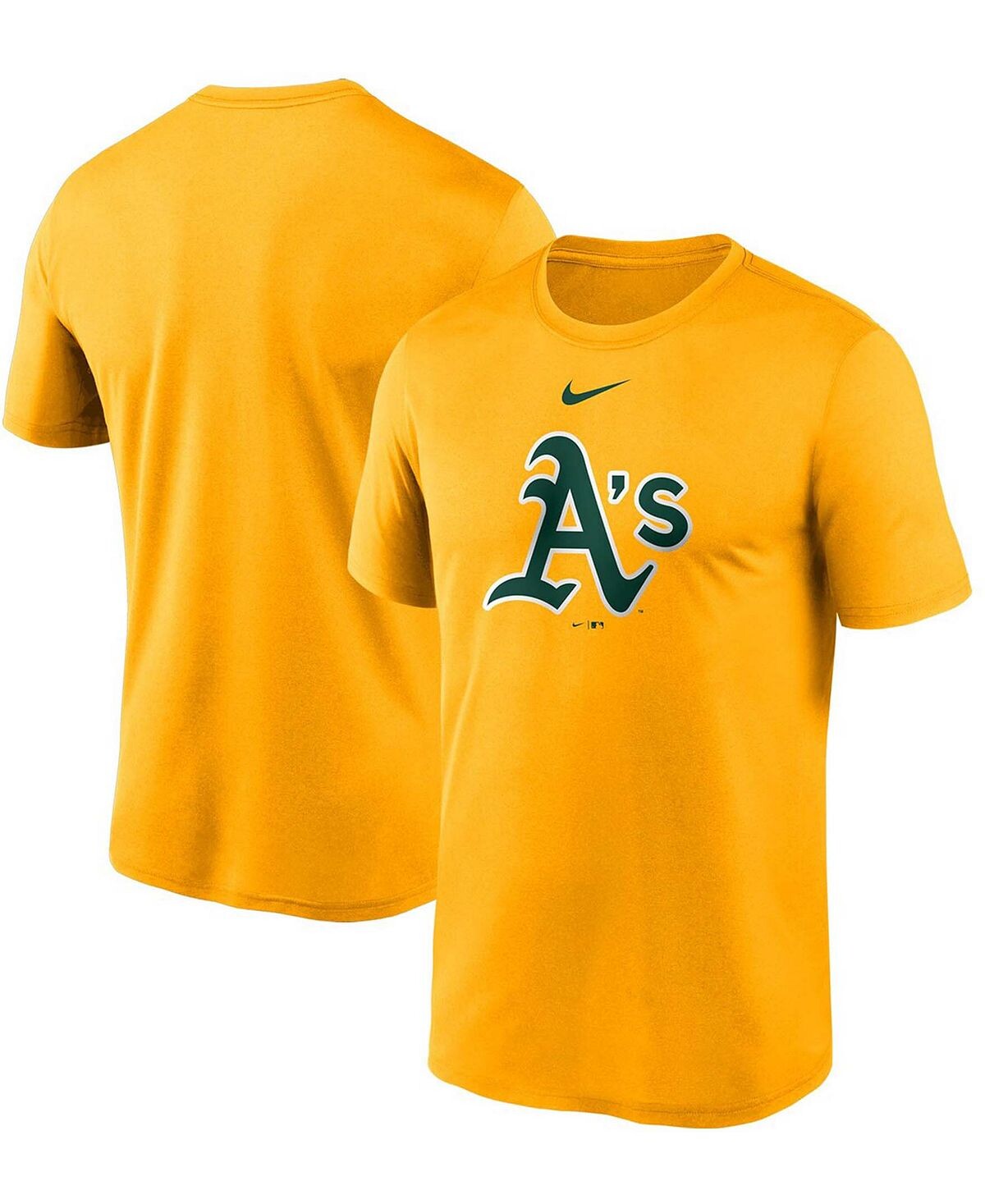 Мужская золотая футболка oakland athletics с большим логотипом legend performance Nike
Мужская золотая футболка oakland athletics с большим логотипом legend performance Nike