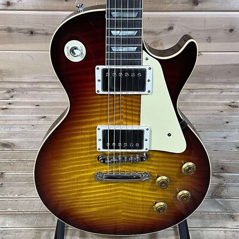 Электрогитара Gibson Custom 1959 Les Paul Standard Reissue Gloss Electric Guitar - Huburst
Электрогитара Gibson Custom 1959 Les Paul Standard Reissue Gloss Electric Guitar - Huburst