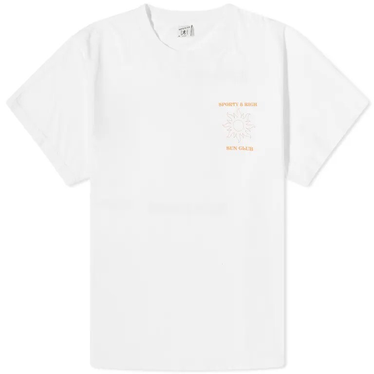 Футболка Sporty & Rich Sun Club, белый
Футболка Sporty & Rich Sun Club, белый
