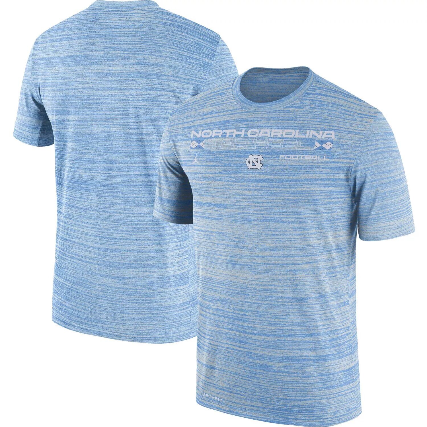 Мужская голубая футболка Nike North Carolina Tar Heels Velocity Legend Dri-Fit Performance, Синий
Мужская голубая футболка Nike North Carolina Tar Heels Velocity Legend Dri-Fit Performance, Синий