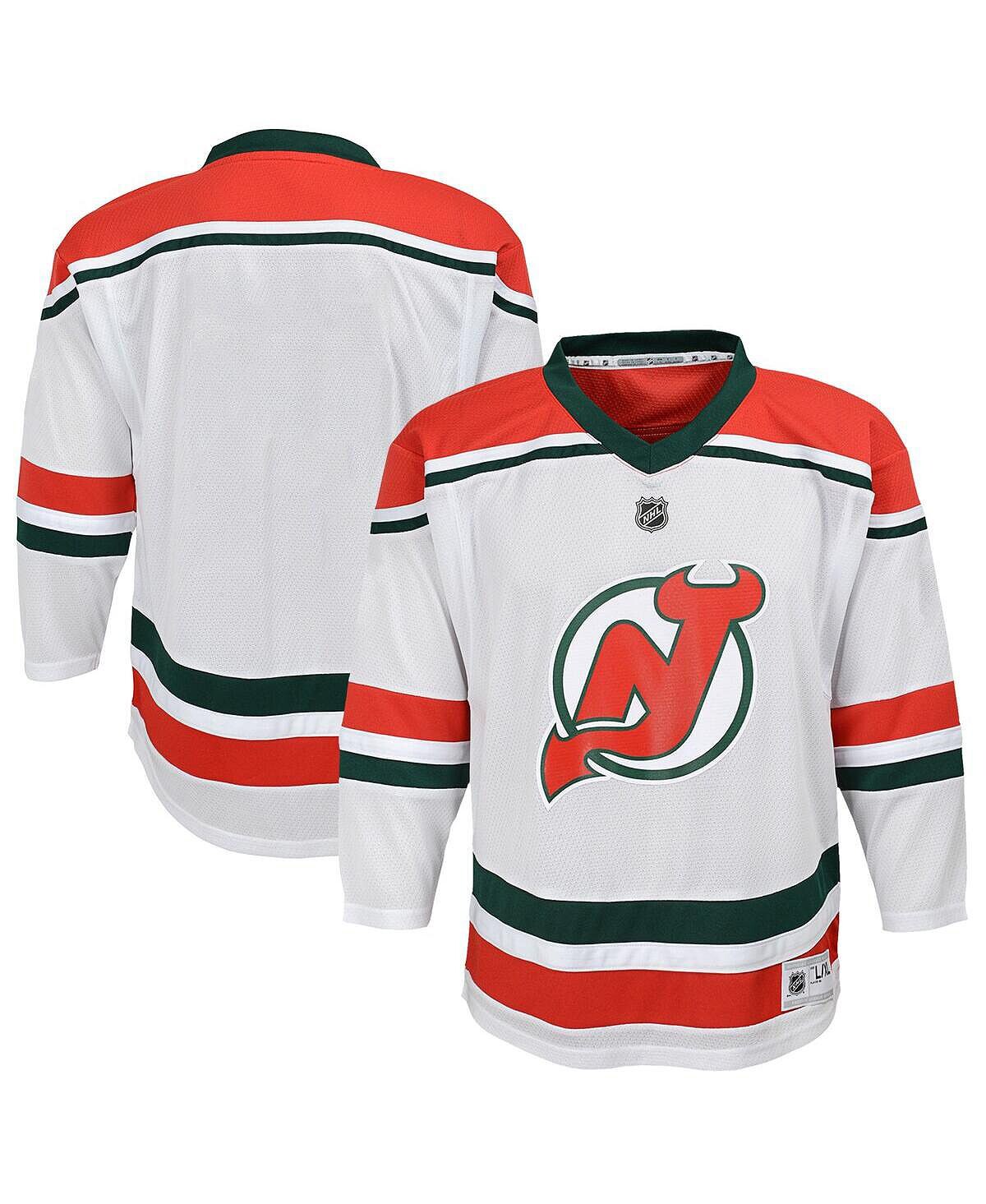Белая футболка Big Boys New Jersey Devils 2022/23 Heritage Replica Джерси Outerstuff
Белая футболка Big Boys New Jersey Devils 2022/23 Heritage Replica Джерси Outerstuff