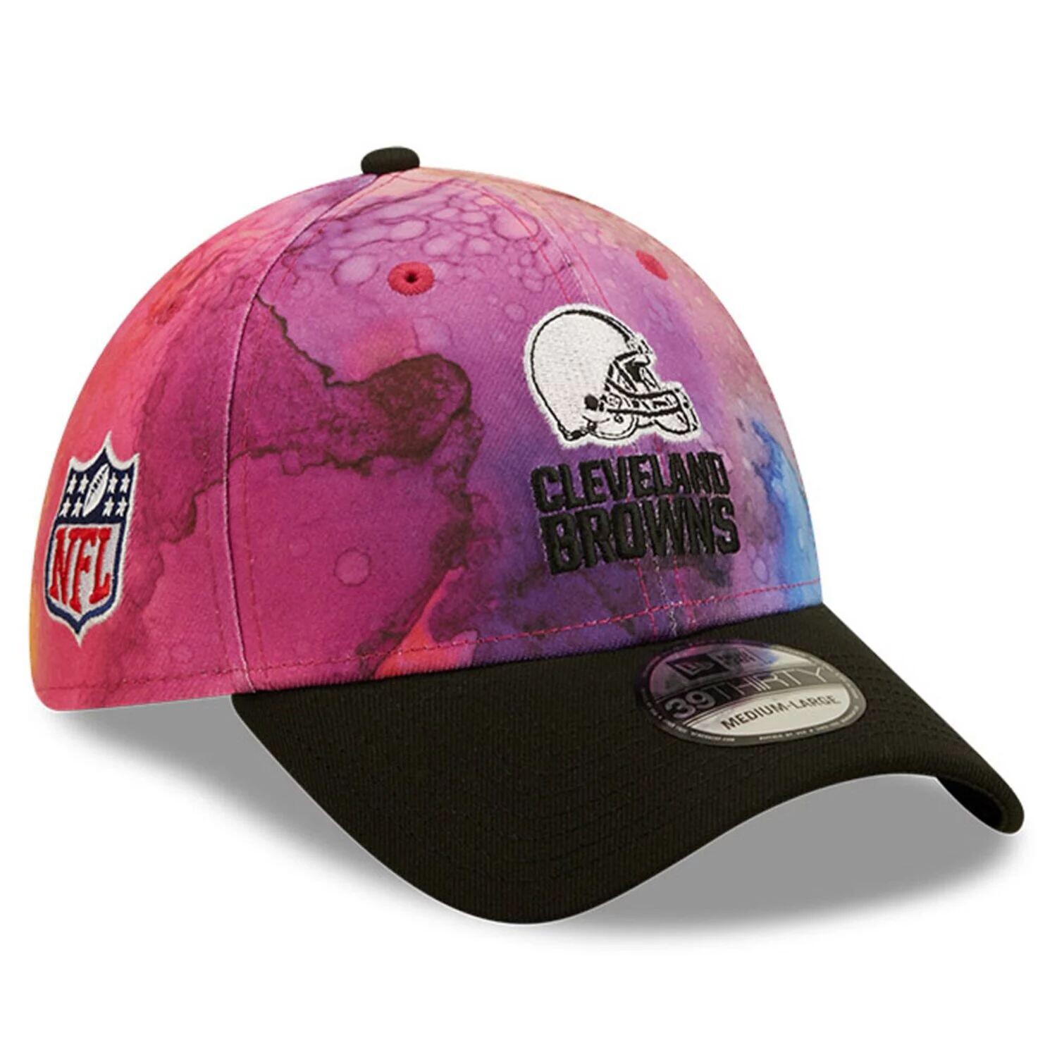 Мужская кепка New Era Pink/Black Cleveland Browns 2022 NFL Crucial Catch 39THIRTY Flex Hat
Мужская кепка New Era Pink/Black Cleveland Browns 2022 NFL Crucial Catch 39THIRTY Flex Hat