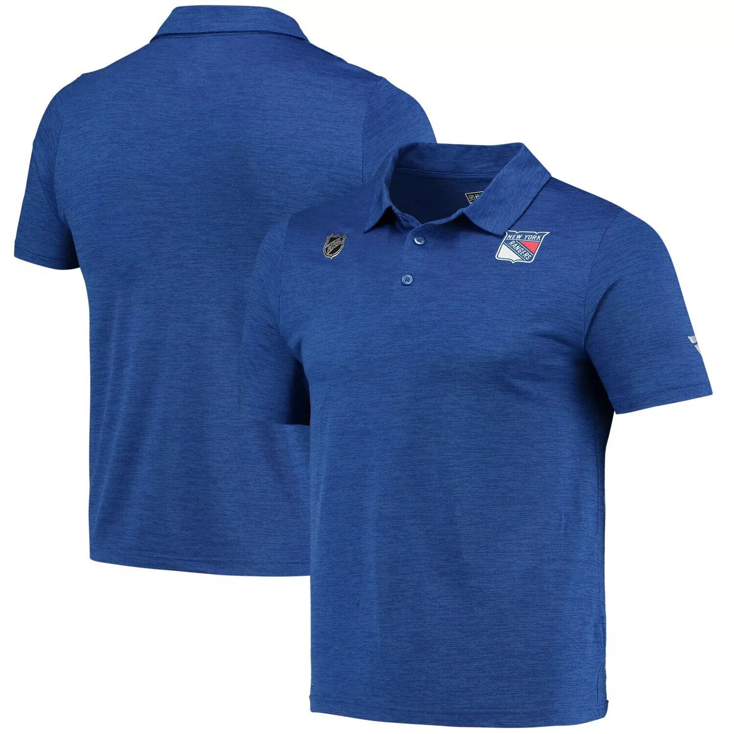 Мужская футболка-поло с фирменным логотипом New York Rangers Authentic Pro Fanatics синего цвета
Мужская футболка-поло с фирменным логотипом New York Rangers Authentic Pro Fanatics синего цвета
