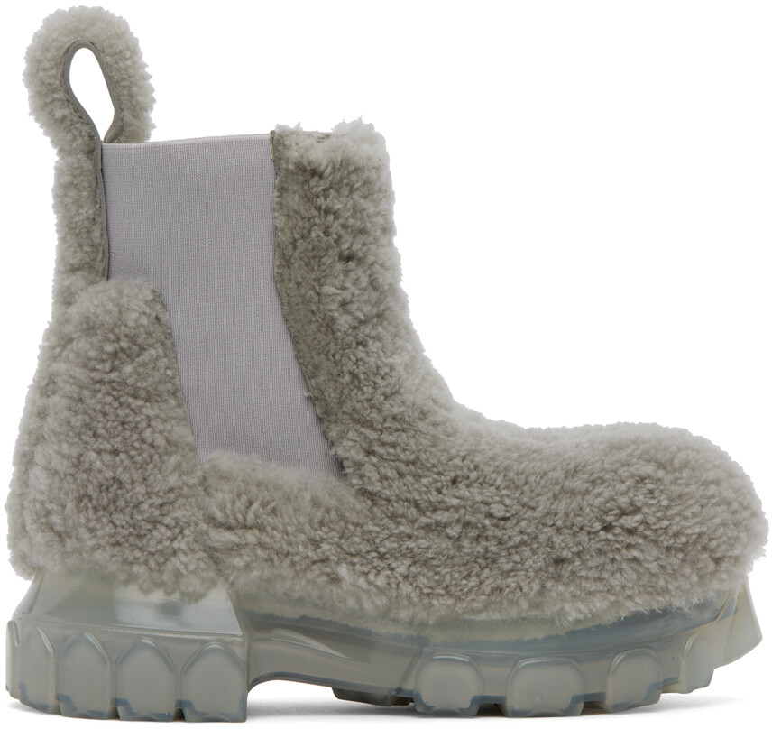Серые тракторные ботинки Beatle Bozo Rick Owens, Серый, Серые тракторные ботинки Beatle Bozo Rick Owens
Серые тракторные ботинки Beatle Bozo Rick Owens, Серый, Серые тракторные ботинки Beatle Bozo Rick Owens