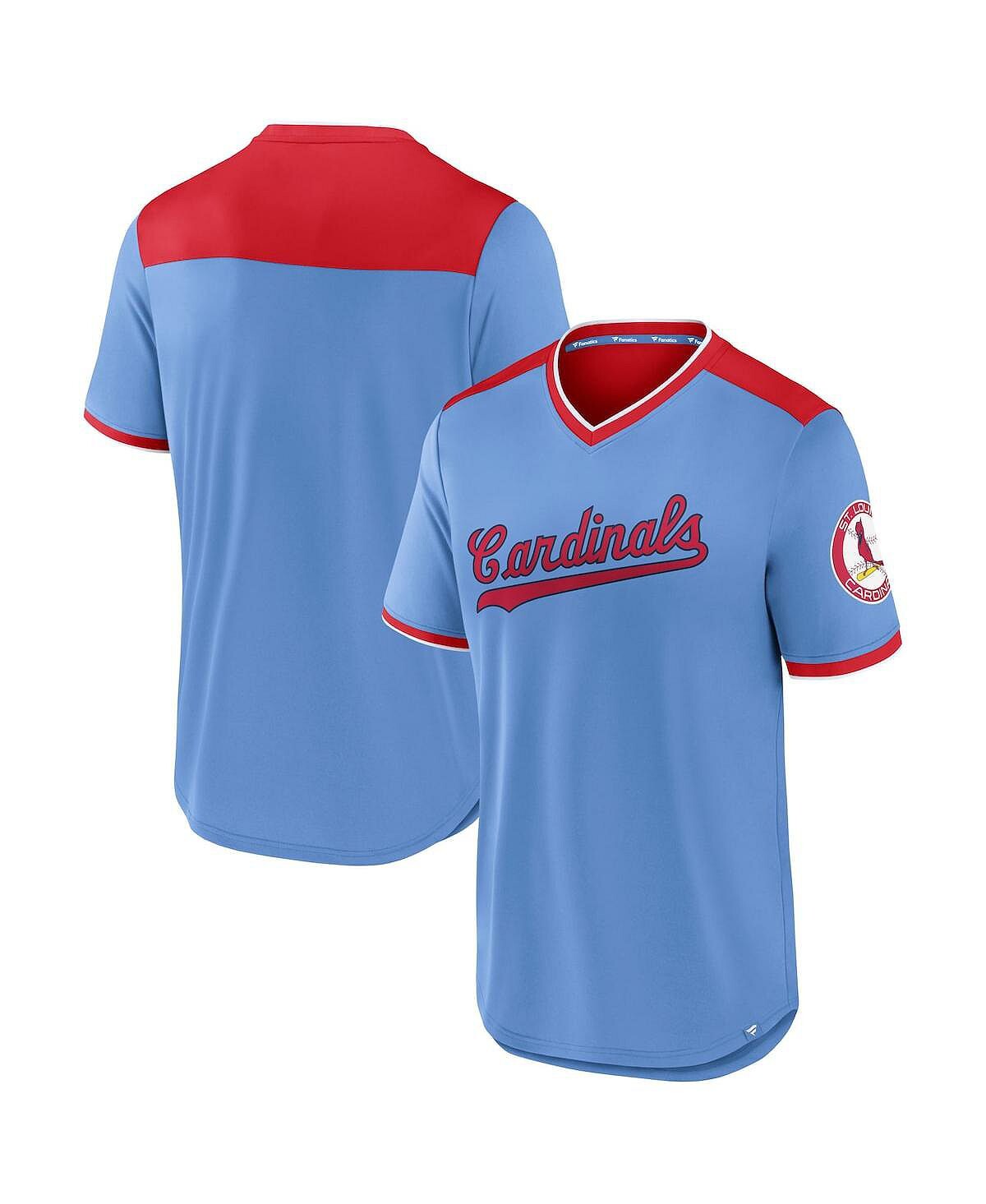 Мужская фирменная голубо-красная футболка st. louis cardinals true classics walk-off с v-образным вырезом Fanatics, мульти
Мужская фирменная голубо-красная футболка st. louis cardinals true classics walk-off с v-образным вырезом Fanatics, мульти