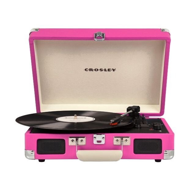 Проигрыватель Crosley Cruiser Deluxe портативный со встроенными динамиками, розовый
Проигрыватель Crosley Cruiser Deluxe портативный со встроенными динамиками, розовый