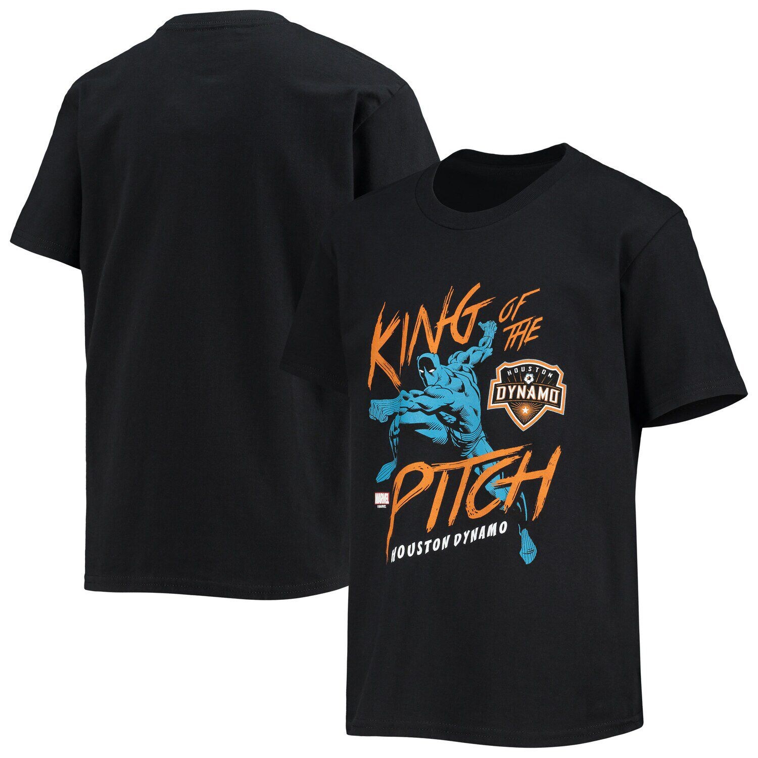 Черная футболка с логотипом Youth Fanatics Houston Dynamo FC King of the Pitch Fanatics
Черная футболка с логотипом Youth Fanatics Houston Dynamo FC King of the Pitch Fanatics