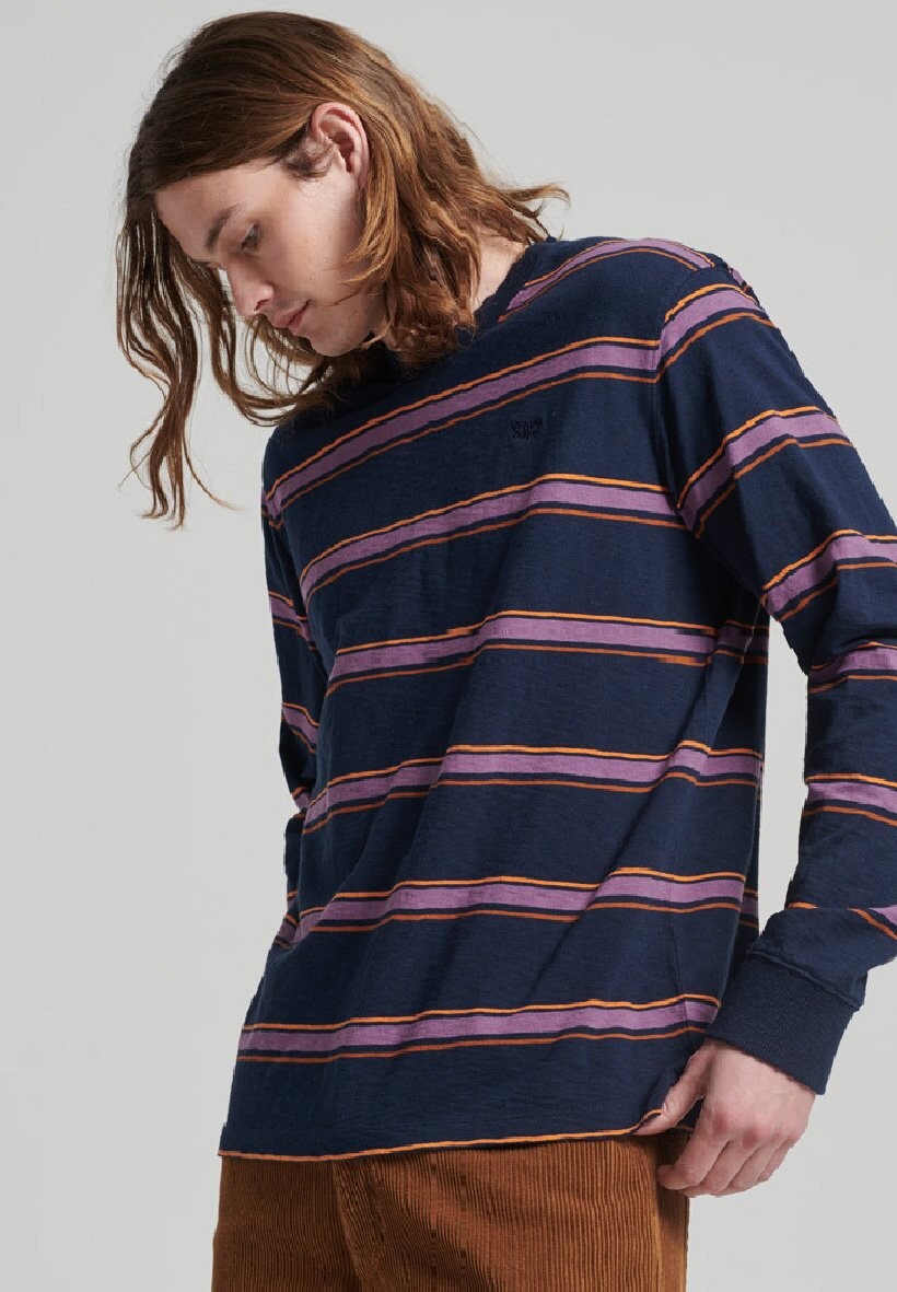 Топ с длинными рукавами, темно-синяя полоска VINTAGE TEXTURED STRIPE Superdry, цвет navy stripe
Топ с длинными рукавами, темно-синяя полоска VINTAGE TEXTURED STRIPE Superdry, цвет navy stripe